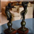 A20. Pair of small bronzes after Bertoldo di Giovanni. 
